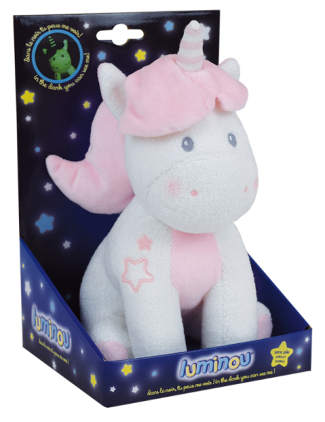 Jemini Peluche Licorne Luminou